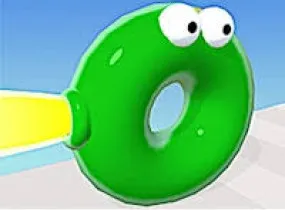 Play Bouncy Blob Race: Obstacle Course now!